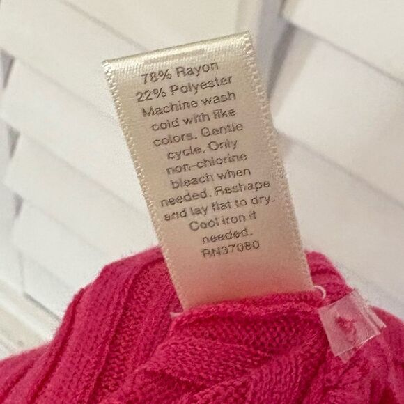 Cato Pink Ribbed Sweater Dress Size Medium - Picture 10 of 10